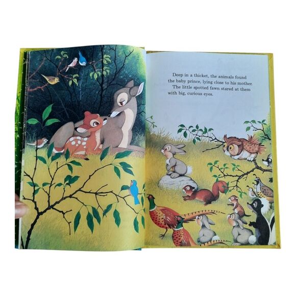 Disney Bambi Grows Up Book - Vibrant Green and Earthy Brown - Picture 2 of 3